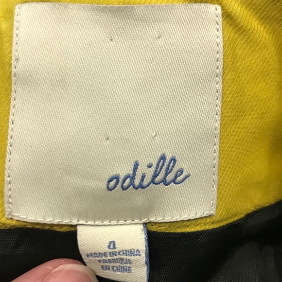 Anthropologie Odille Blue Fargyle skirt, size 4 - Picture 4 of 5